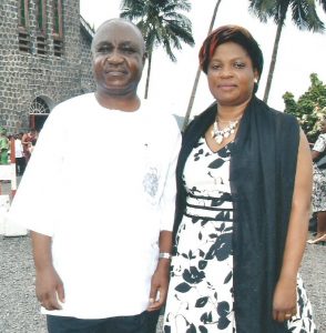 The SUN’s Managing Editor, Wasso Norbert and wife