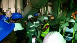 Dangote Cement users drilled on the production process