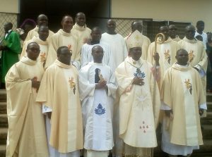 Rev. Fr. Ketchen joined by his brothers in priesthood