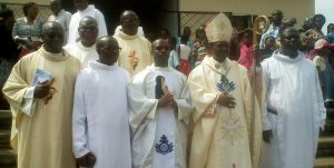 Rev. Fr. Ketchen joined by his brothers in priesthood