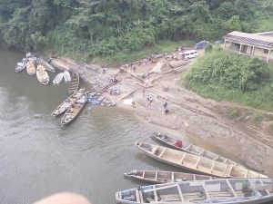 Satoum Beach in Mamfe, preferred route by travellers to beat closed borders