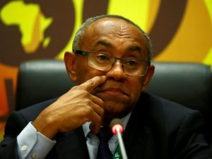 CAF president Ahmad Ahmad