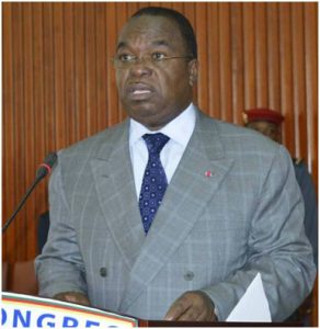 Economy Minister, Louis Paul Motaze