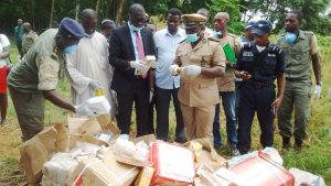 siezed goods set to be destroyed at the Tiko customs Unit