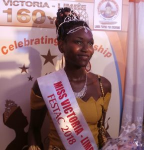 Miss Victoria- Limbe,  Ndibong Millena Nkwenwi 