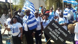 Many Anglophone Cameroonians turn out for protest in London