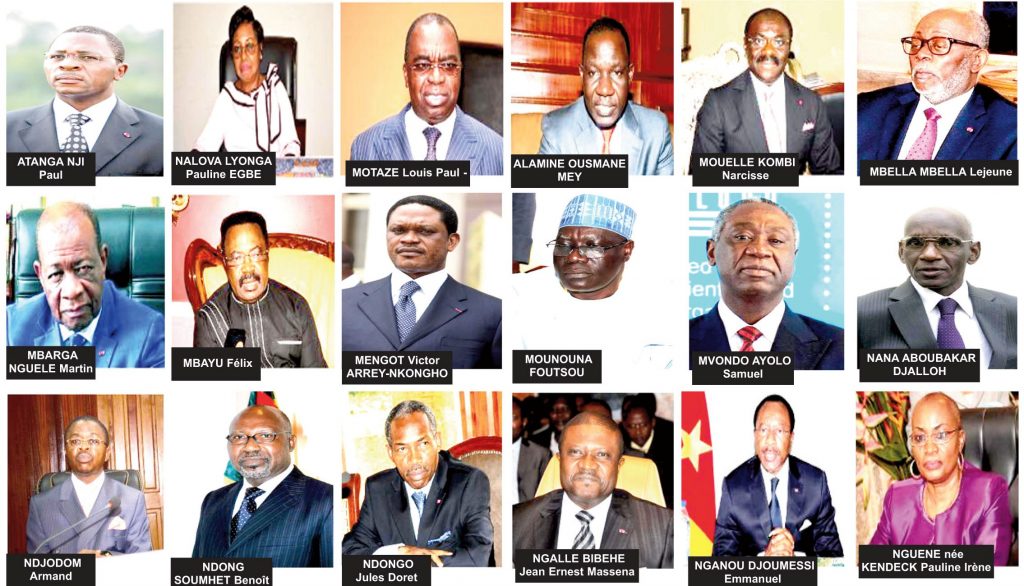 Complete List of the Government – THE SUN NEWSPAPER CAMEROON