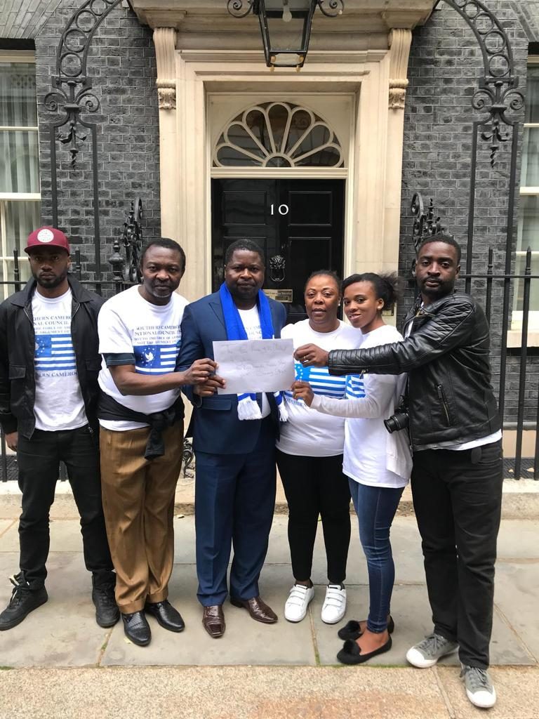 SCNC activists shirtly after disrupting activities marking the Commonwealth Day in London