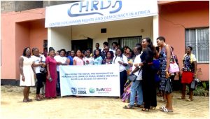 Officials of CHRDA at the close of their training on Sexual Reproductive Rights