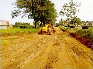  Road being  bulldozed at PAMOL Plantation to restart activities