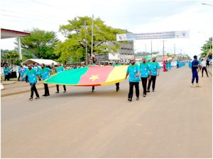 SONARA display a one and indivisible Cameroon 