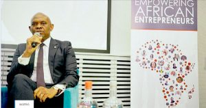 Founder, Tony Elumelu speaking