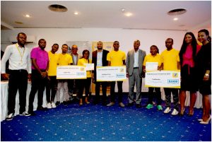 MTN Cameroon MoMo start-up innovators with prizes 